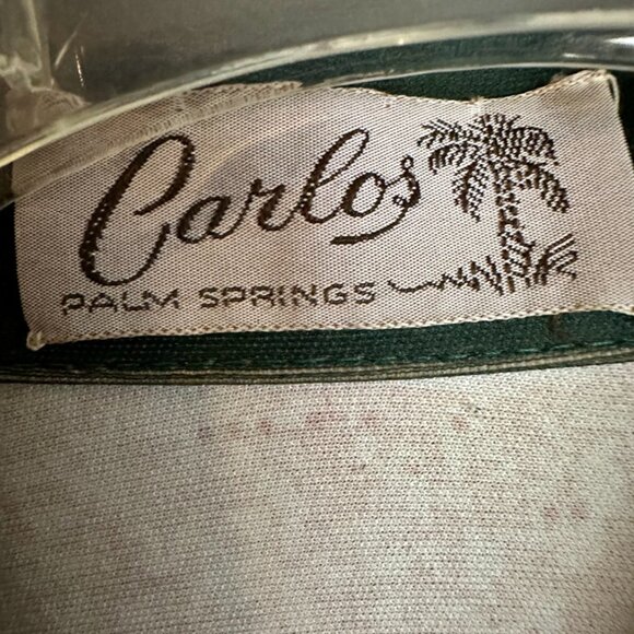 Vintage "Carlos of Palm Springs" Men's Pullover Shirt  • Size M - Picture 6 of 9